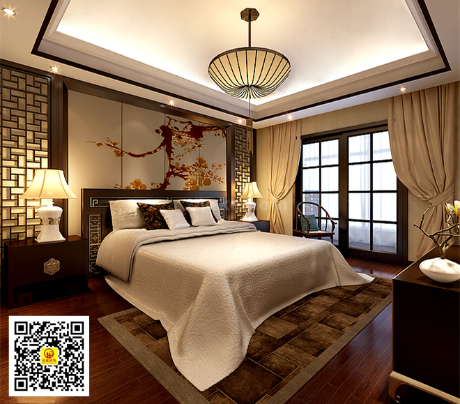中式风格装修卧室设计