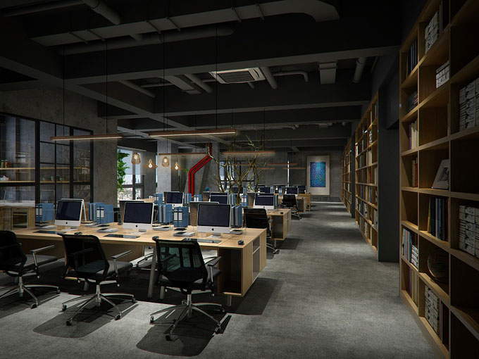 loft风格办公室装修设计案例