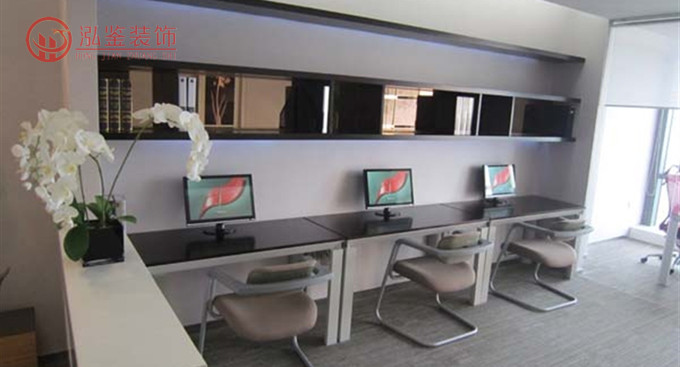 合肥高新区电子商务公司办公室装修实例